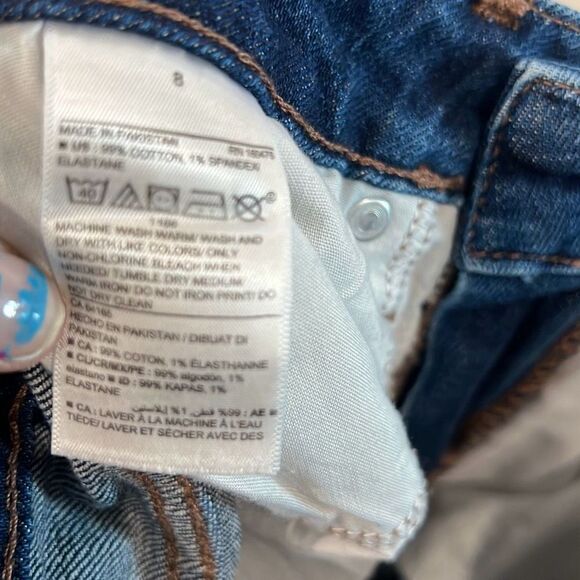 Old navy O G straight high rise jeans size 8 - Picture 7 of 7